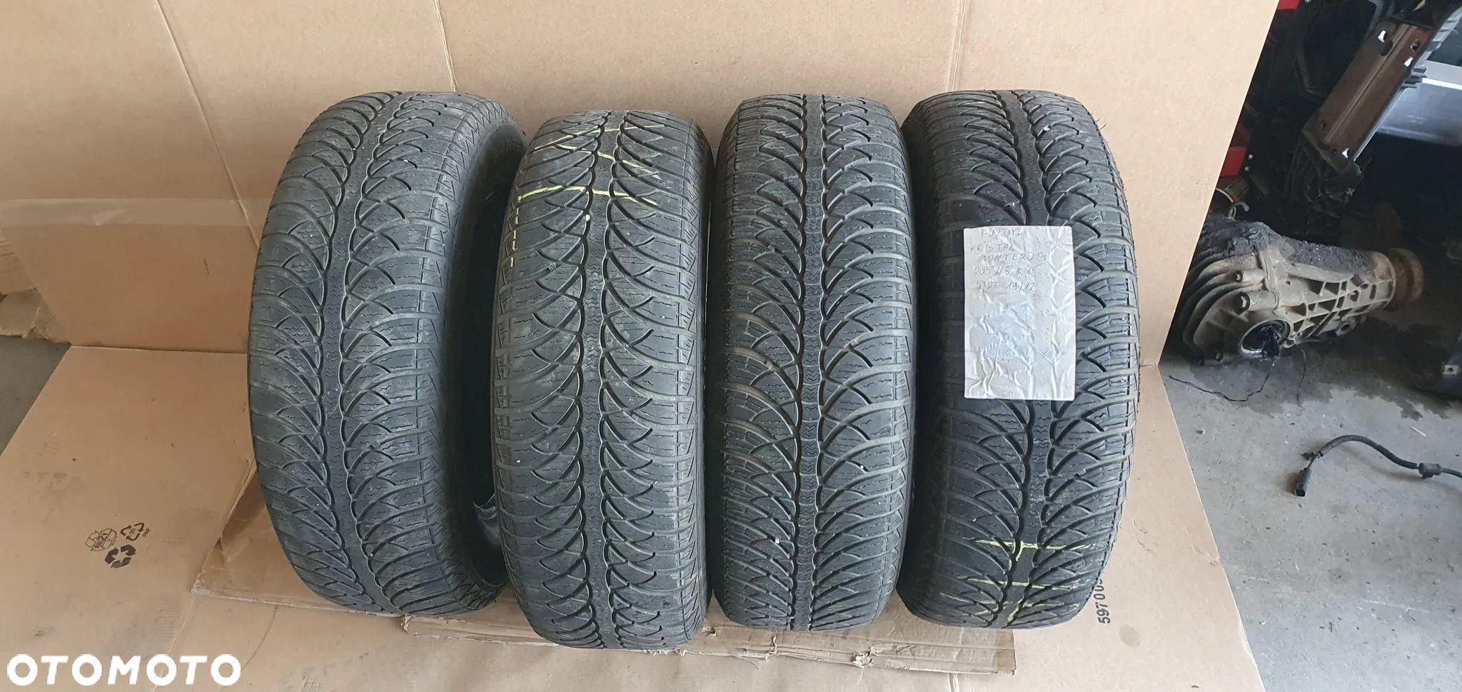 4x Opona Fulda Montero 3 205/65 R15 5mm 1912 - 1