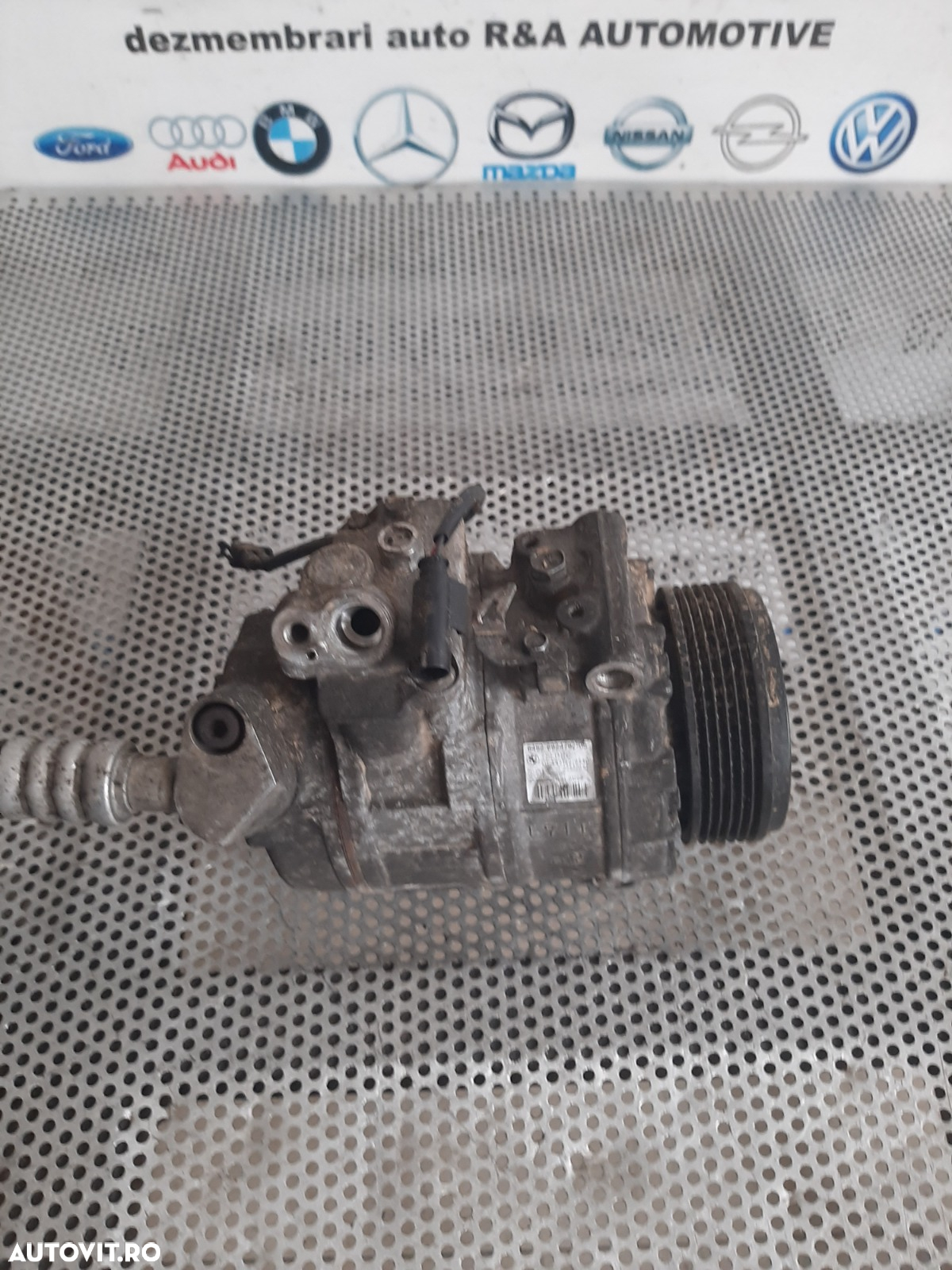 Compresor Clima Ac Bmw E90 E91 E92 E93 E60 E61 X5 X6 E70 E71 E72 3.0 Diesel M57 Cod - 4