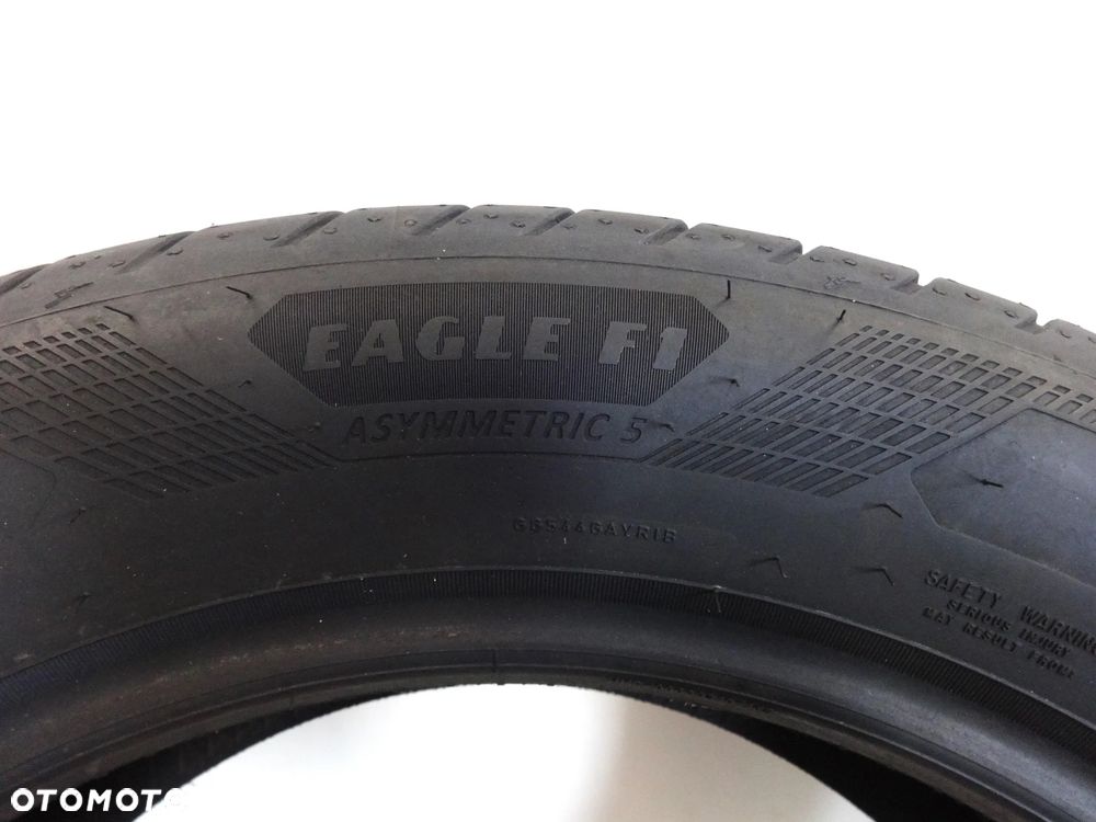 235/55/18 Goodyear Eagle F1Asymmetric 5 - 6