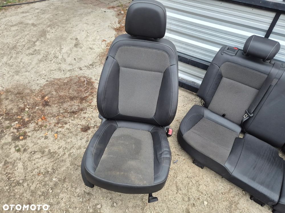 FOTELE OPEL ASTRA IV J KOMBI PÓŁ SKÓRA - 4