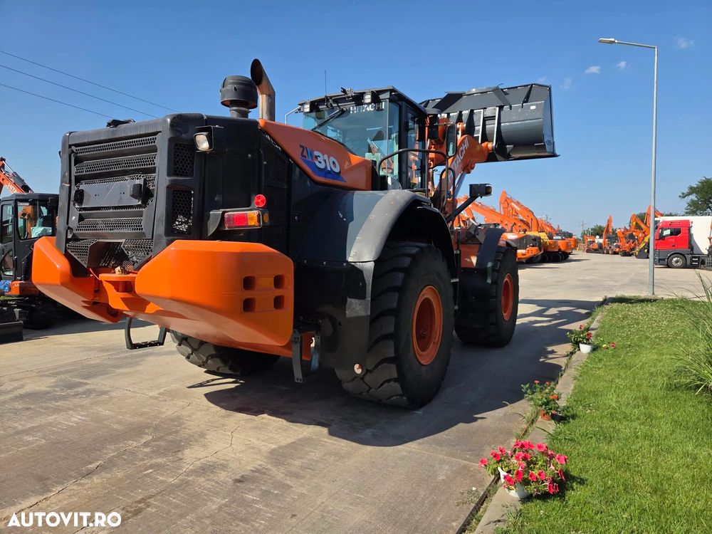 Hitachi ZW310-6, 2019, 7.734h, cupa 5mc, 28 tone, Gresare automata, Cantar, Anvelope Goodyear L5 70% ok, camera spate, consum 17,6l/h, descarca la 4,4m, motor 285CP, VIRARE JOYSTICK, revizii ok, STARE FOARTE BUNA, posibilitate leasing-PROMOTIE 98.750 eur+Tva - 2