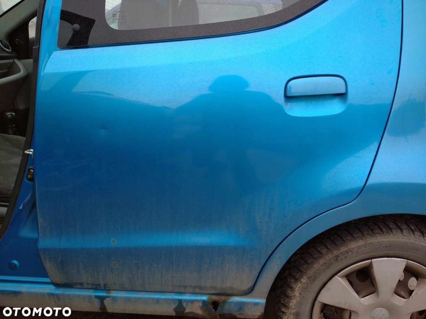 SUZUKI ALTO 7 VII GF 5D 09-14 DRZWI LEWE TYŁ TYLNE Z2S - 3