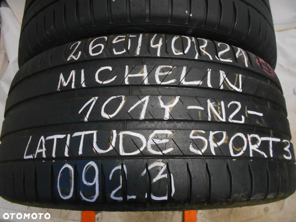 OPONY 265/40R21 MICHELIN LATITUDE SPORT 3 N2 DOT 1425 / 0923 6.7MM - 3