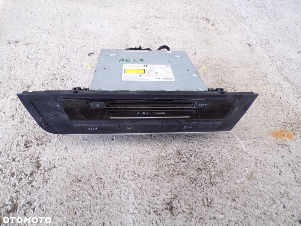 RADIO NAWIGACJA CZYTNIK AUDI A6 C7 MMI3G - 1
