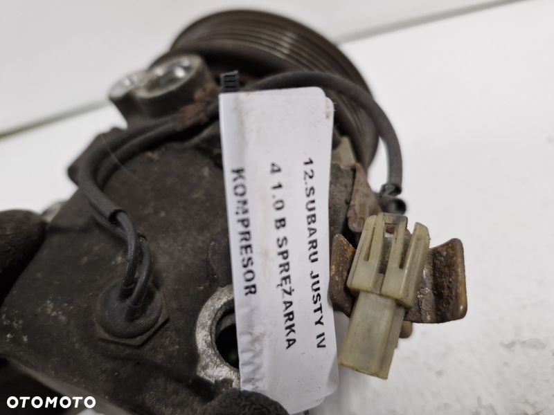 subaru justy iv 4 1.0 b sprężarka kompresor klimatyzacji 447280-3150 - 8