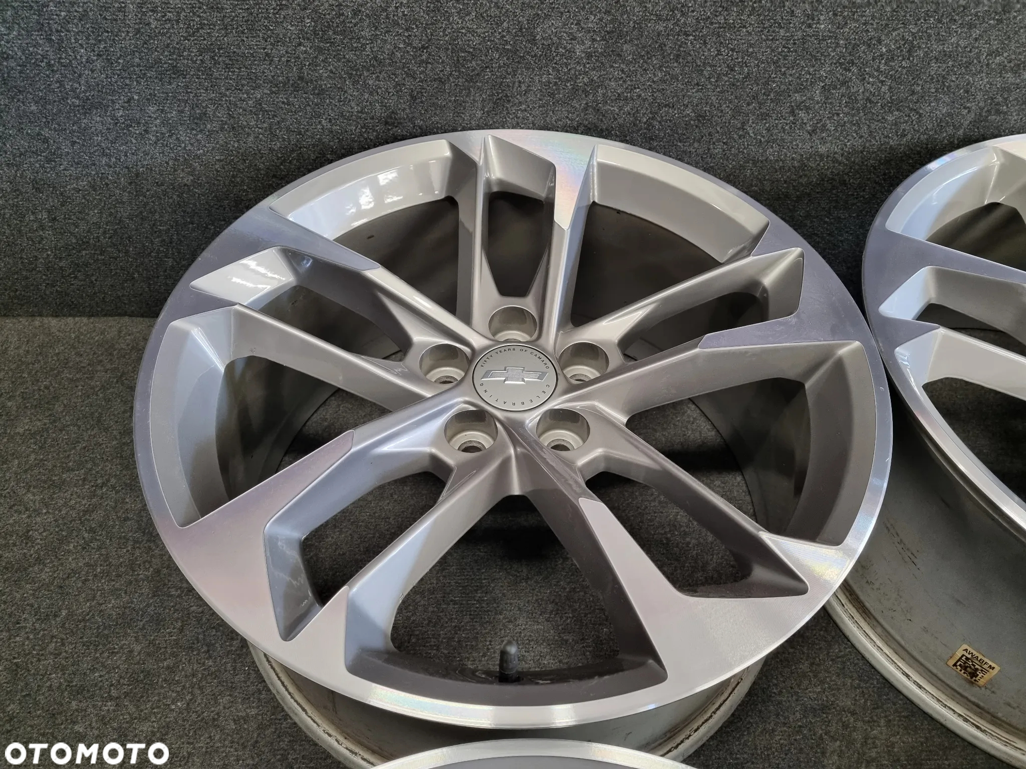 Alufelgi Chevrolet CAMARO 20 cali 5x120 4szt. + czujniki. ŁADNE! - 6
