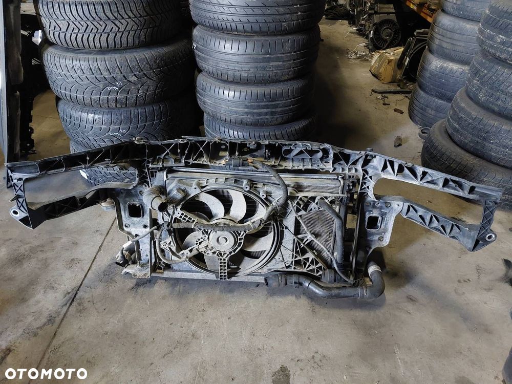 PAS PRZEDNI WZMOCNIENIE CZOŁOWE + KOMPLET CHŁODNIC OPEL CORSA D 1.3 CDTI - 3