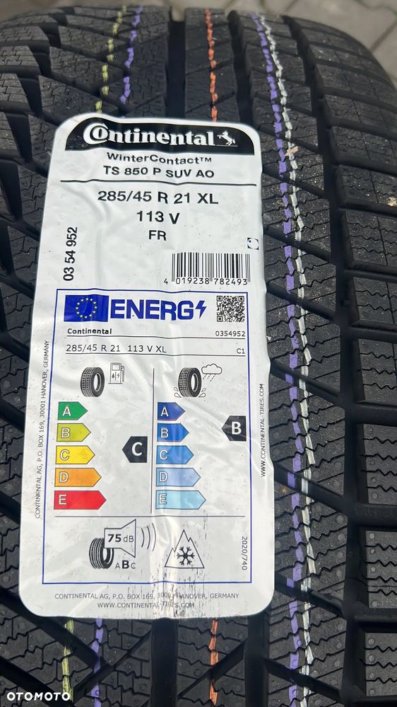 Nowe Koła zimowe Audi Q8 SQ8 21'' Continental 285/45R21 26r!! FV - 5