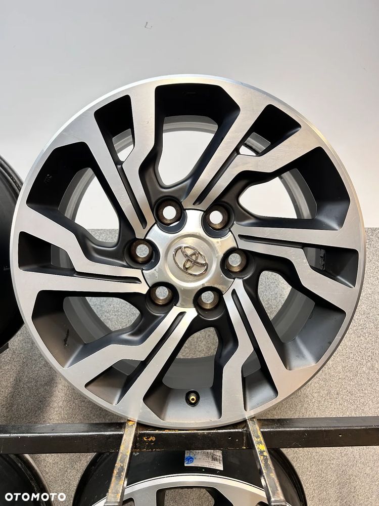 4 FELGI ALU. TOYOTA HILUX, LAND CRUISER  17'' 7,5J  ET30  PC457-0K001 - 4