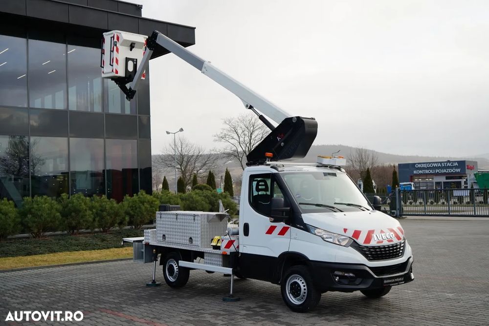 Iveco DAILY 35-140 / AERIAL / KLUBB K26 BASIC LIFT / 4 STABILIZATOARE / MANUAL / 2020 R - 2