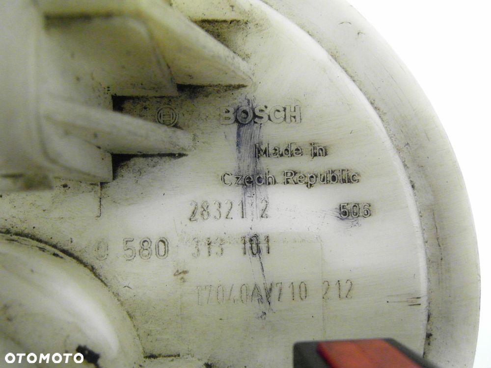 POMPA PALIWA NISSAN PRIMERA P12 1.8 0580313101 17040AV710 - 6