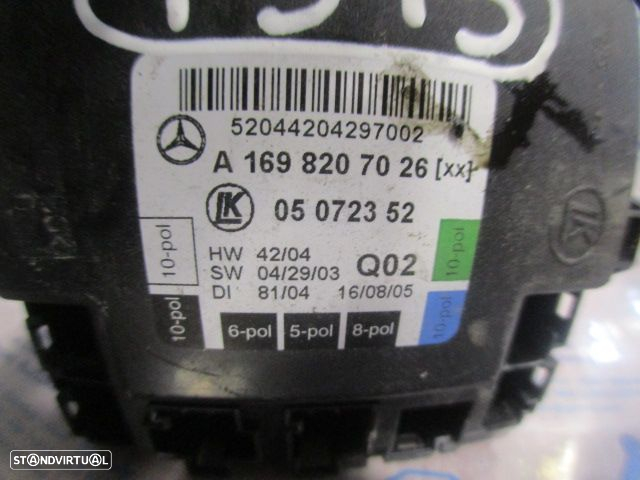 Modulo A1698207026 MERCEDES CLASSE A W169 FASE 1 2005 2.0CDI 110CV 5P CINZA Módulo Porta FD - 3