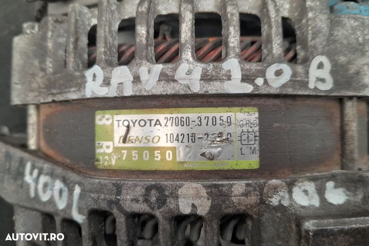 Alternator 27060-37050 27060-37050 Toyota RAV4 2 [2000 - 2003] - 3