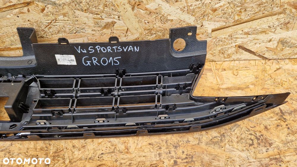 VW SPORTSVAN ATRAPA GRILL ZDERZAKA PRZÓD 510853651 - 6