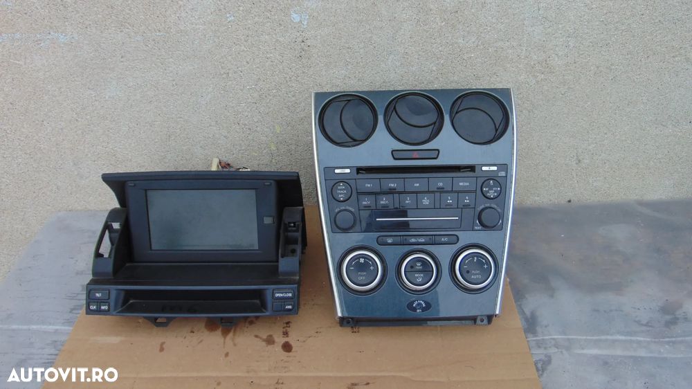 Navigatie Mazda 6 an 2004-2009,radio cd,panou clima - 1