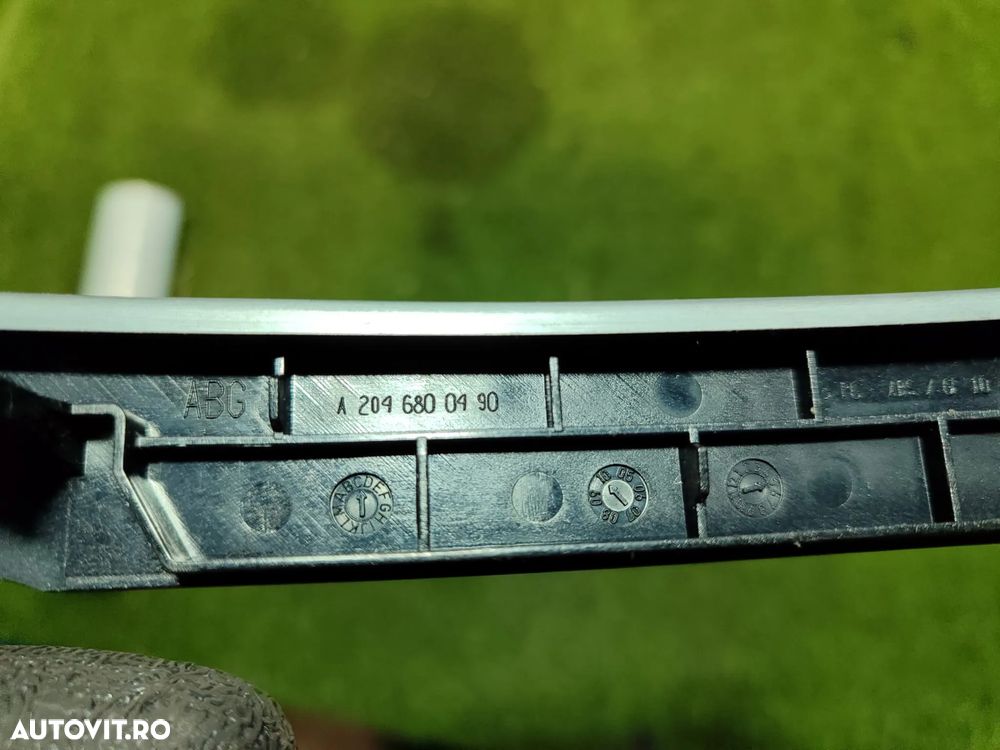 ORNAMENT PANOU CLIMA AC MERCEDES BENZ C250 CDI C CLASS W204 2.1 DIESEL 2010 / SEDAN COD OEM A2046800490 / 92420403 / 2008-2014 - 7