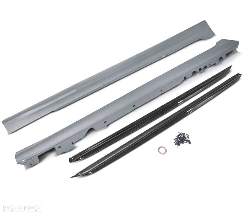 EMBALADEIRAS BMW G20 G21 19- LOOK M PERFORMANCE PRETO BRILHANTE - 4