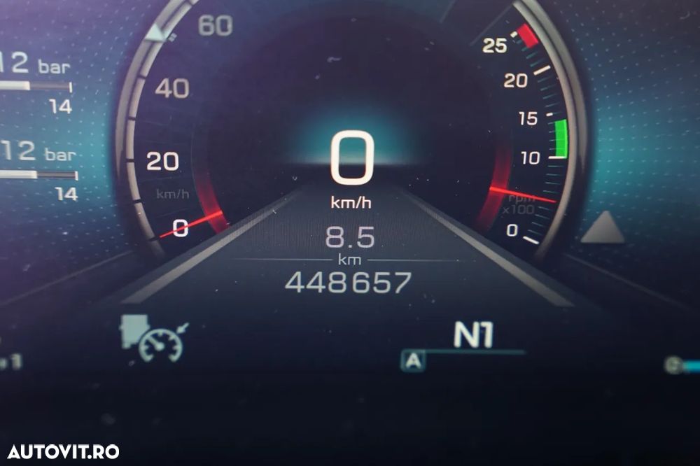 Mercedes-Benz ACTROS 1851 / RETARDER / GIGA SPACE / I-PARK COOL / FOARTE ECHIPAT / ANVELOPE 100% / JANTE DIN ALIAJ / EURO 6 - 38