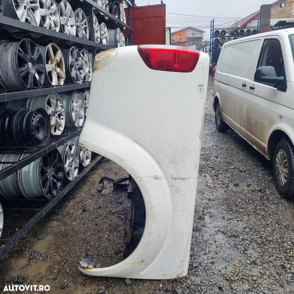 Bena Nissan Navara D40 Facelift 2010 - 2015 Super White 326 (1371) - 2