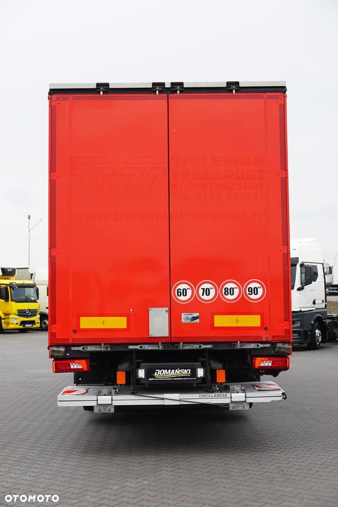 Scania P 280 / ACC / E 6 / FIRANKA + WINDA / 20 PALET / DŁ. 8,2 M / OŚ SKRĘTNA - 28