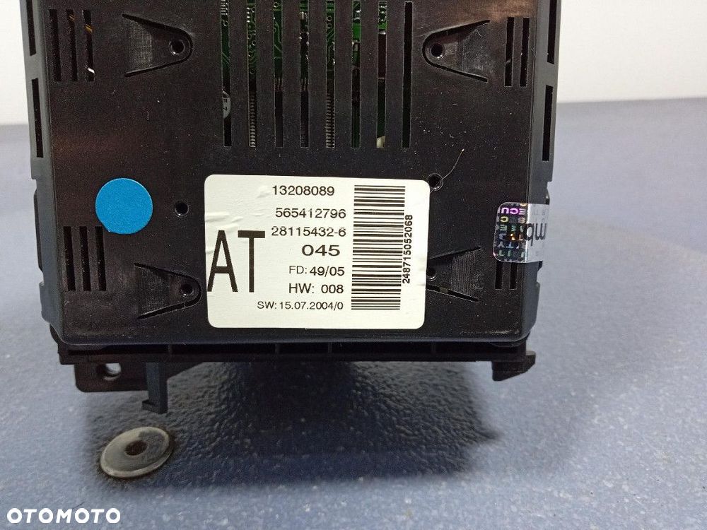 OPEL ZAFIRA B RADIO FABRYCZNE OEM CD30 MP3 WYŚWIETLACZ - 10