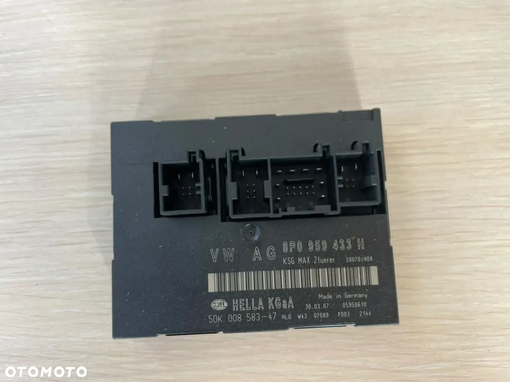 MODUŁ KOMFORTU AUDI A3 8P 8P0959433H