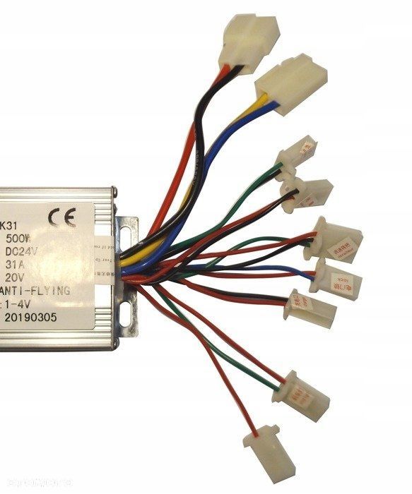 terownik do skutera elektryczny 24V 500W szczotkowy - 3