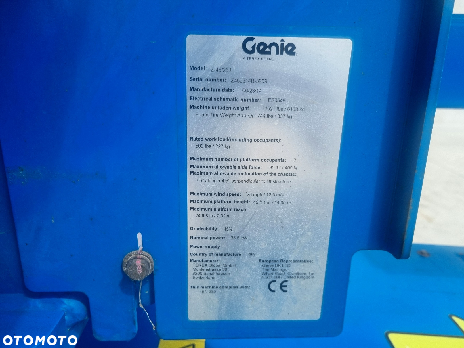 Genie Z-45/25 J RT - M369 - 13