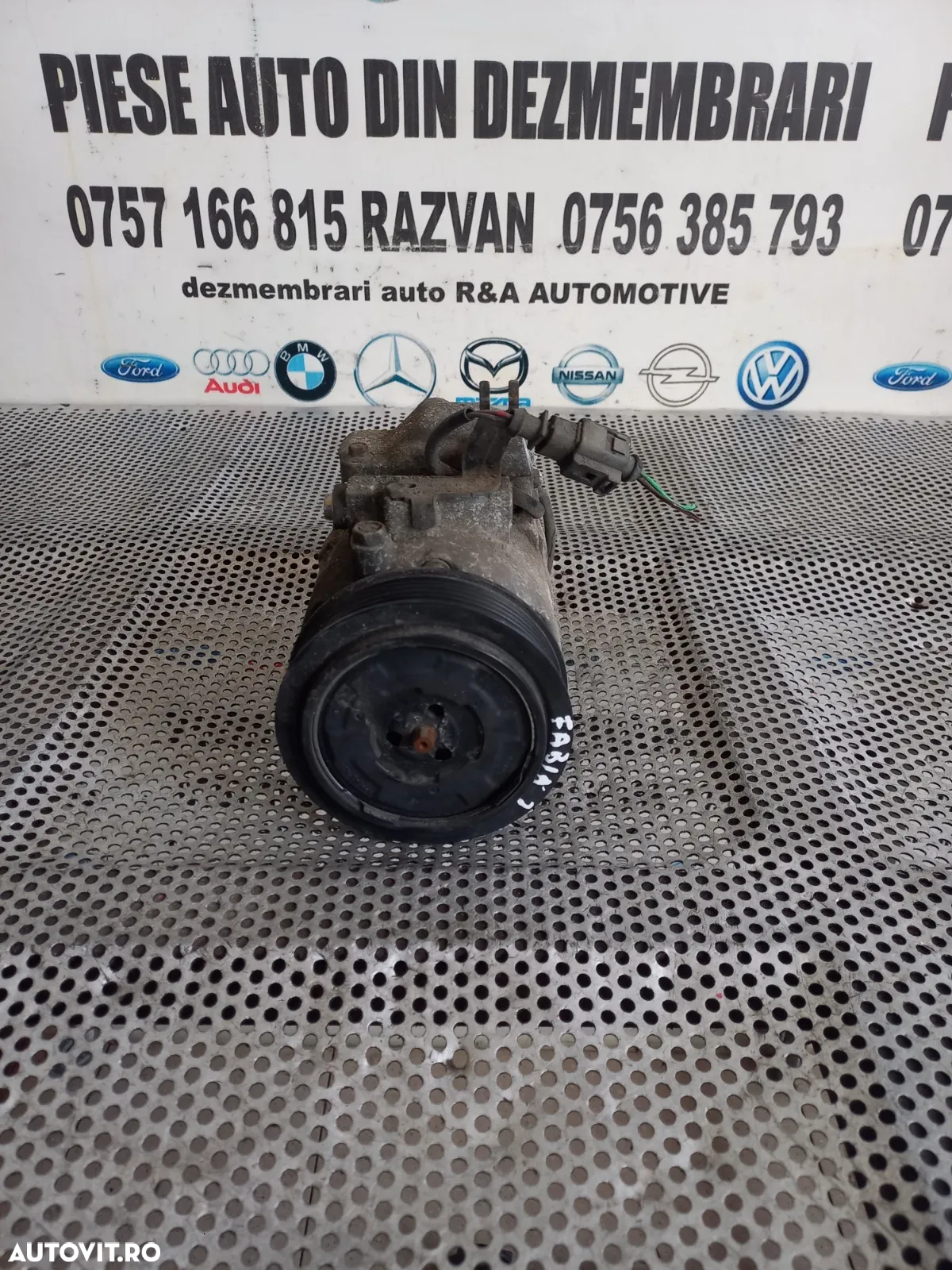 Compresor Clima Ac Aer Conditionat Vw Seat Skoda 1.2 Benzina Cod 6QG Compresor Clima Fabia 2 Polo I - 5