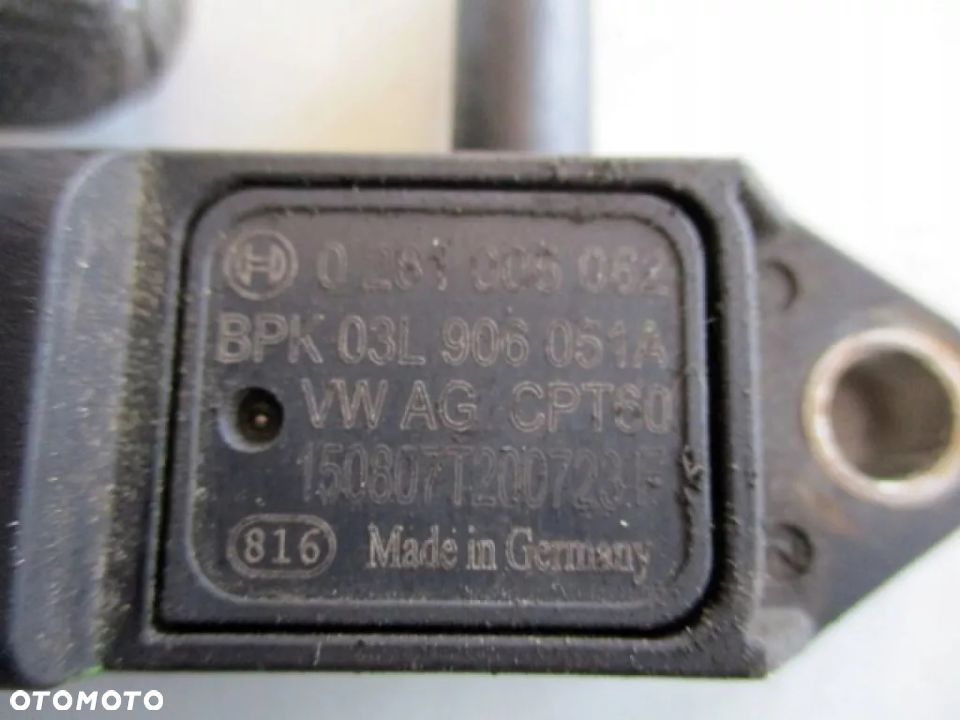VW CRAFTER 2.0 TDI CZUJNIK CIŚNIENIA 03L906051A - 3