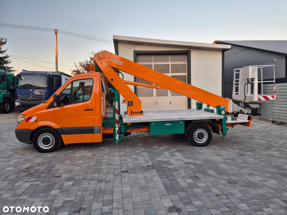 Mercedes-Benz Sprinter 311 CDI Podnośnik koszowy ESDA TL2200 22m Zwyżka z Niemiec - 12