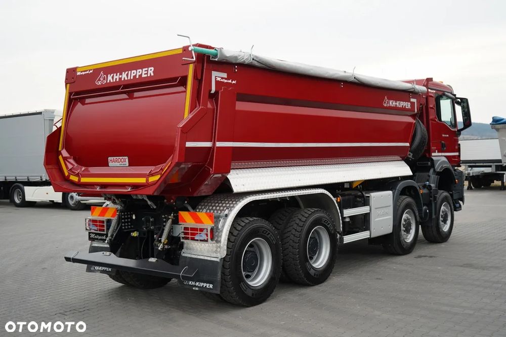 MAN TGS 41.480 / 8X6 / WYWROTKA / AUTOMAT / FABRYCZNIE NOWY / BARDZO BOGATE WYPOSAŻENIE / - 12