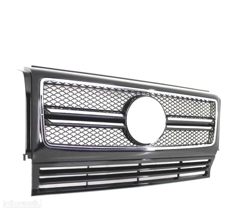 GRELHA FRONTAL MERCEDES CLASE G W463 90-12 PRETO LOOK AMG G65 - 3