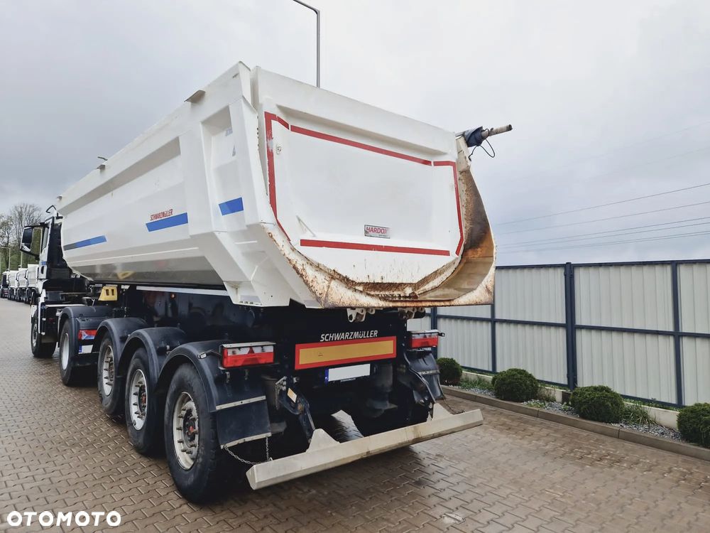 Schwarzmuller K3A * wywrotka stalowa * 27m3 * pod ciągnik 4x4 * siodło 1 380 mm * - 3