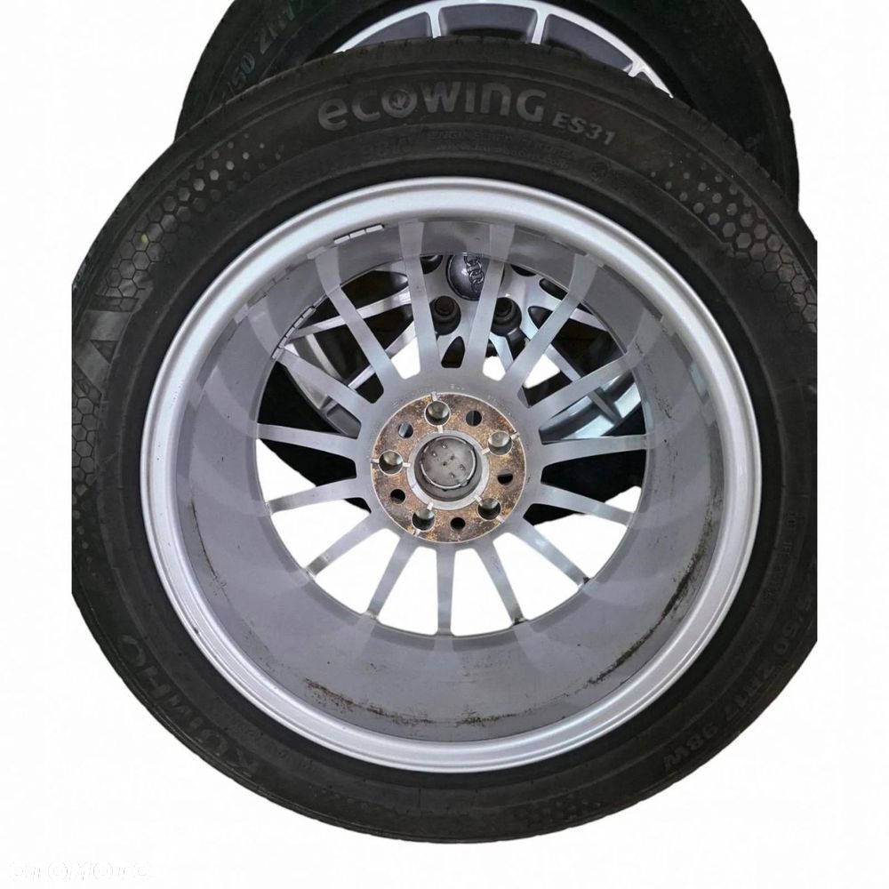 KOMPLET KÓŁ FELG ALUMINIOWYCH + ŚRUBY AUDI A4 A5 A6 225/50R17 8W0601025AE - 6