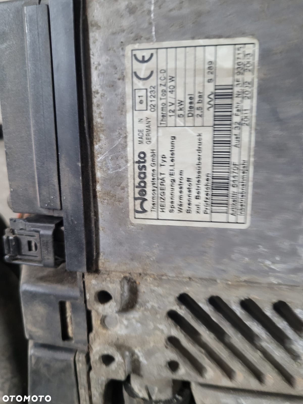 Webasto  BMW 5 e39 3.0 disel  66724A - 2
