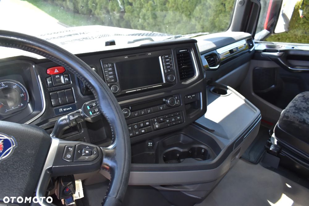 Scania S 500 FIRANA/OŚ PODNOSZONA/DACH I BOKI ZSUWANE - 8