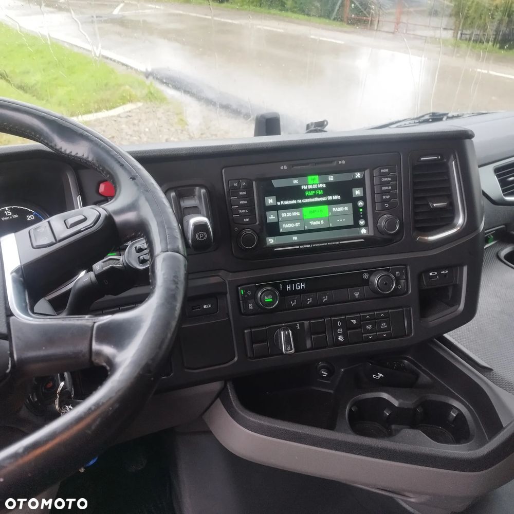 Scania S410 mega 107000 netto  plandeka firanka lohr autotransporter - 3
