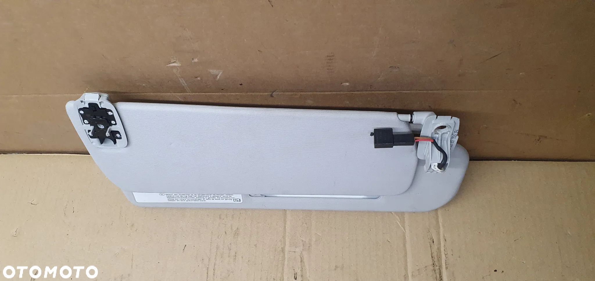 Osłona przeciwsłoneczna prawa pasażera podwójna VW Passat B6 3C0857552Q - 2