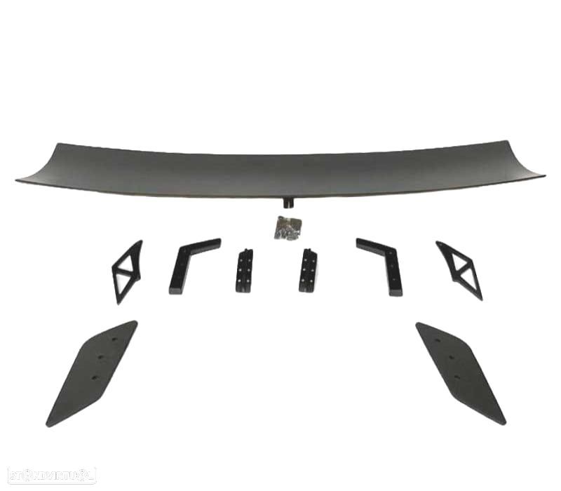 SPOILER TRASEIRO FORD MUSTANG 15-23 LOOK GT500 RACING - 2
