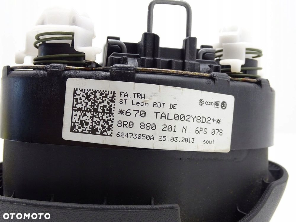 PODUSZKA POWIETRZNA AIRBAG KIEROWCY AUDI A4 B8 A5 8T Q5 8R LIFT 8R0880201N - 7