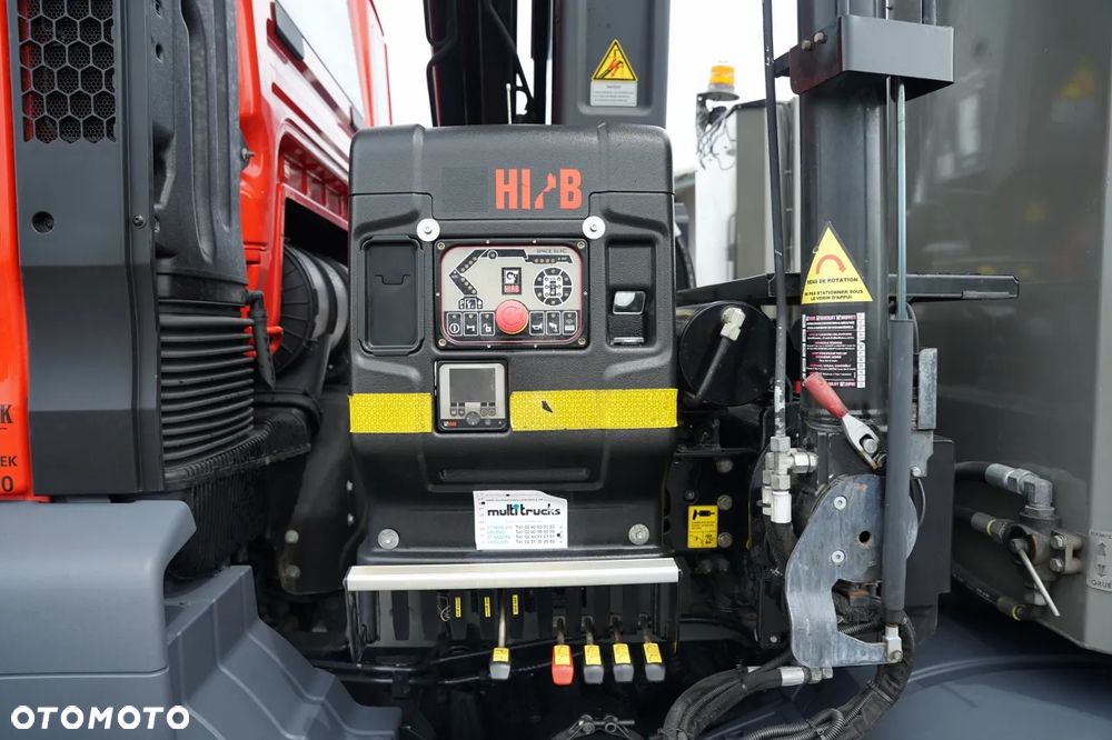 MAN TGS 35.360 / 8x2-4 / LAWETA + HDS HIAB 228 E-2 / OŚ PODNOSZONA /  NAJAZDY HYDRAULICZNE /  PILOT / WYCIĄGARKA / - 20
