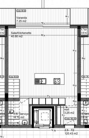 WHITE II praias T2 Duplex, ótimas áreas, garagem individual 2 carros - Grande imagem: 4/47