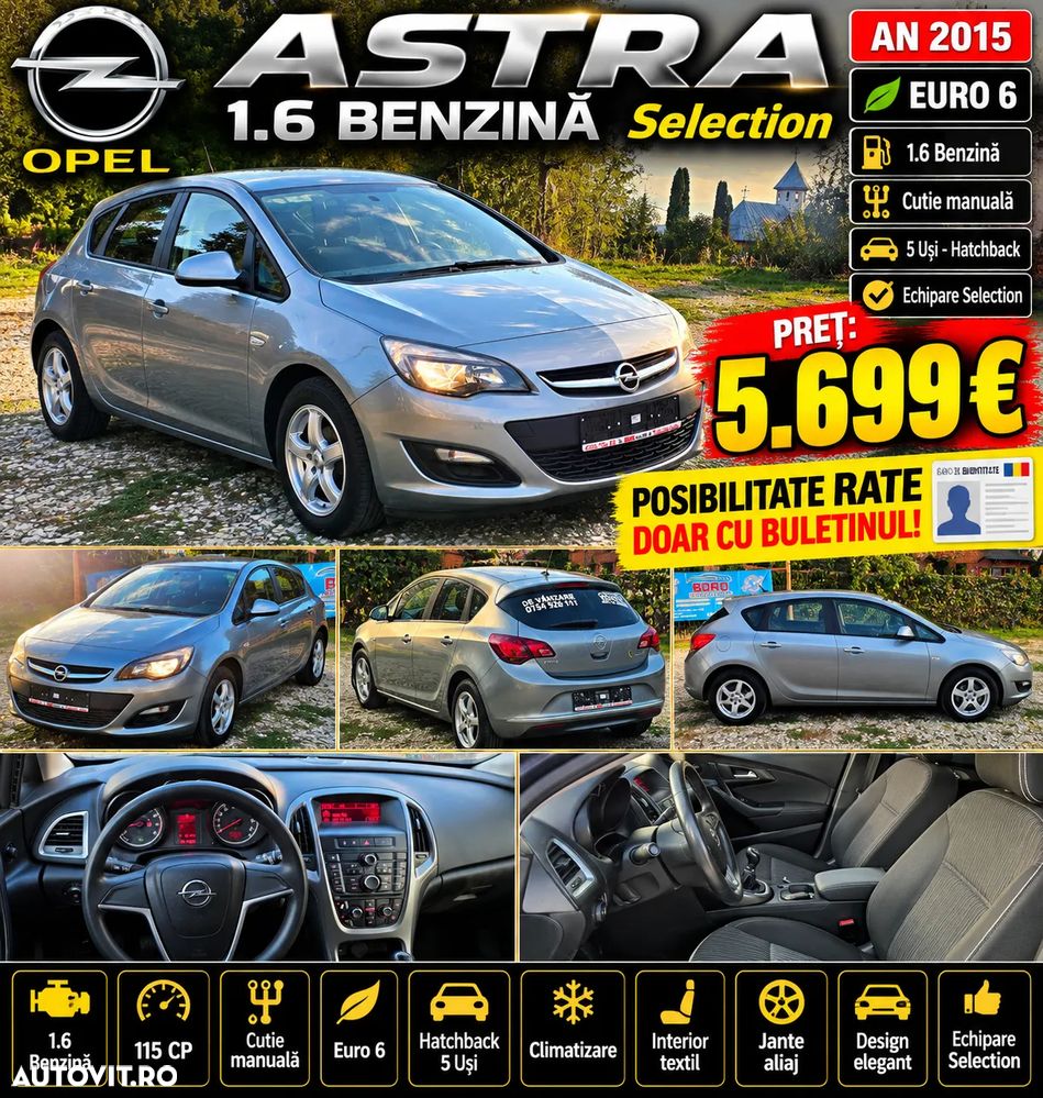 Opel Astra 1.6 TWINPORT ECOTEC Selection - 1