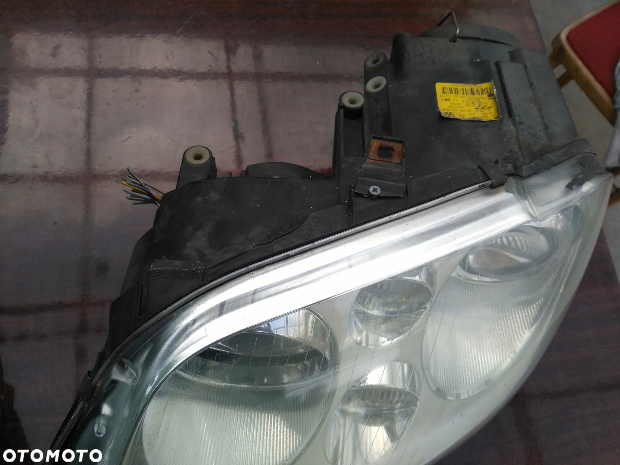 lampy przód vw touran xenon - 4
