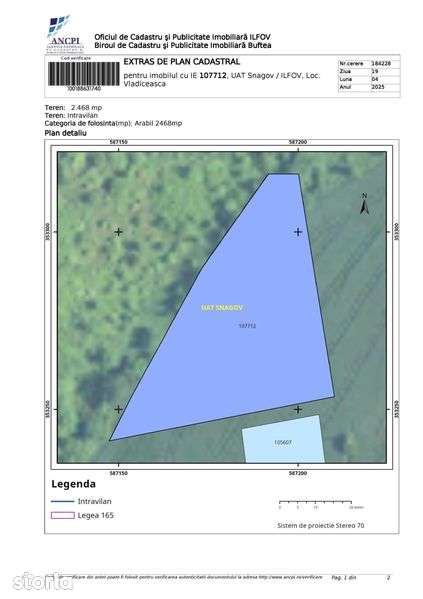 Intravilan vedere la lacul Snagov zona de vile noi - Imagine principală: 2/8