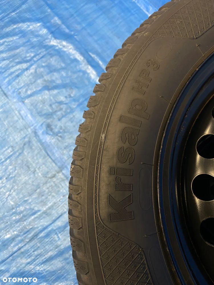 KOŁA KOŁO FELGA STALOWE 6,5J 16" 5X108; 63,4mm ET50 KOMPLET  OPONY KLEBER 7,1mm   FORD Focus, C-Max, Fiesta, Galaxy, Kuga, Mondeo, S-Max VOLVO V40 V60 V70  ITP. - 10