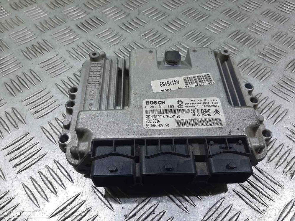 CENTRALINA MOTOR UCE PEUGEOT 307 BREAK 2005 -0281011863 - 3