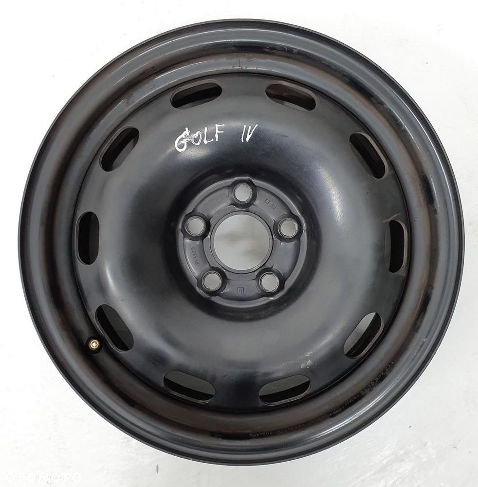 FELGA STALOWA 15 6J ET38 5x100 VW GOLF IV KBA445511SZT - 1