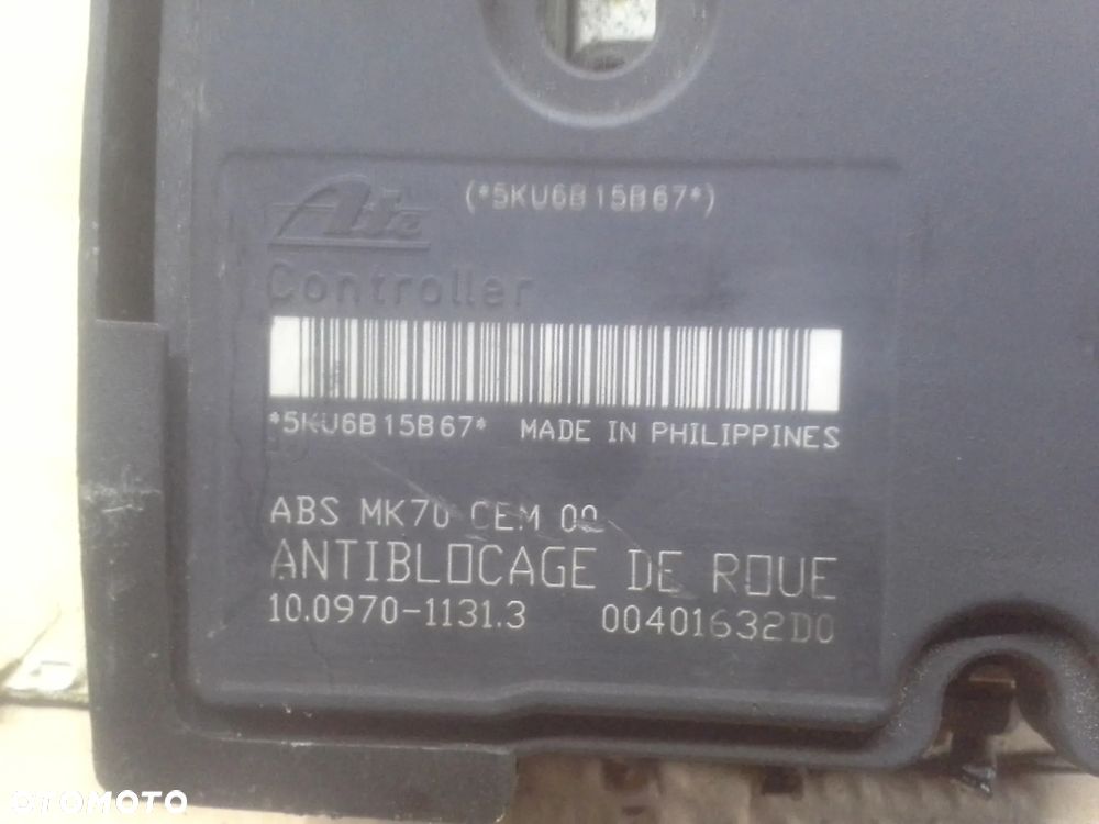 Peugeot 207 pompa sterownik abs 9661691580 - 19